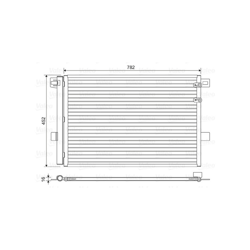 Condenseur de climatisation VALEO