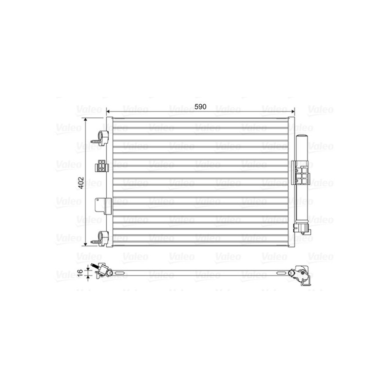 Condenseur de climatisation VALEO