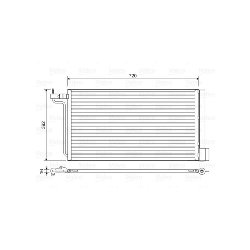 Condenseur de climatisation VALEO