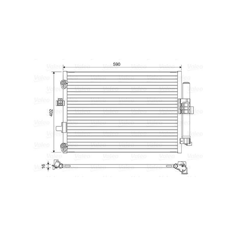 Condenseur de climatisation VALEO