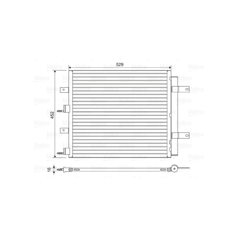 Condenseur de climatisation VALEO