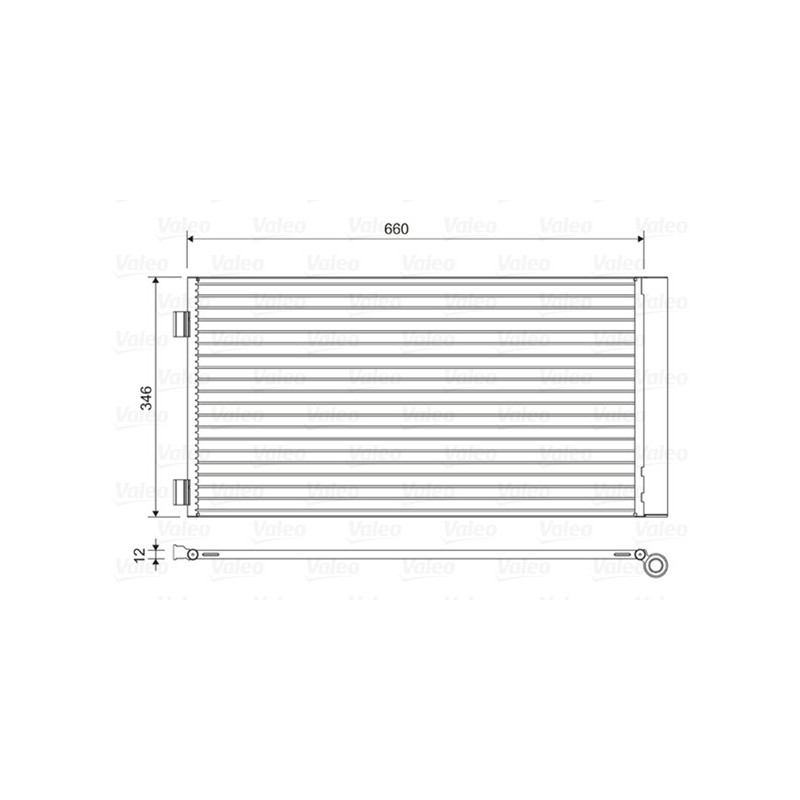 Condenseur de climatisation VALEO