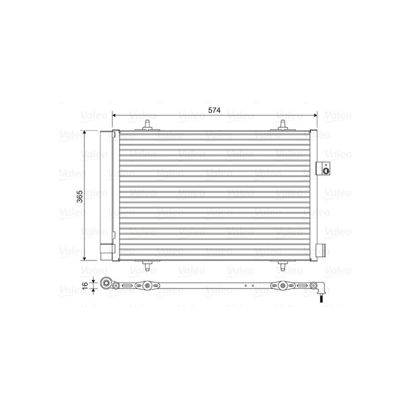 Condenseur de climatisation VALEO