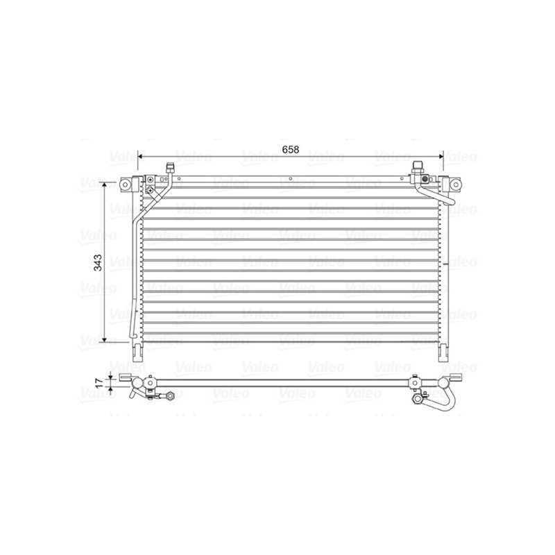 Condenseur de climatisation VALEO