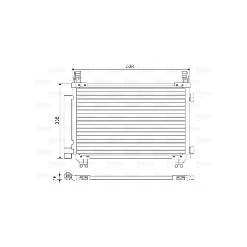 Condenseur de climatisation VALEO