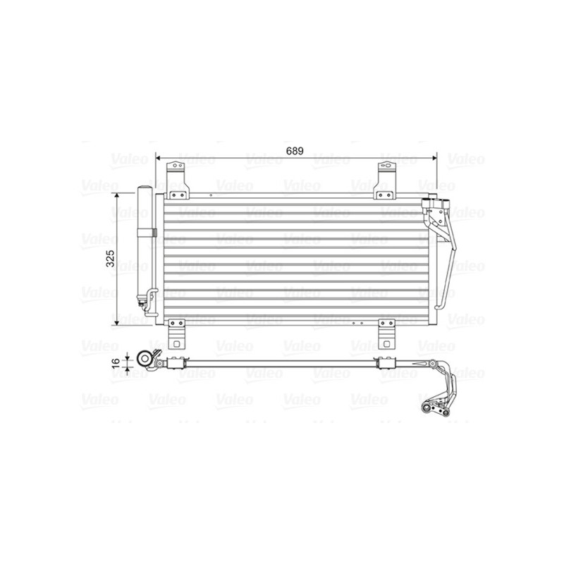 Condenseur de climatisation VALEO