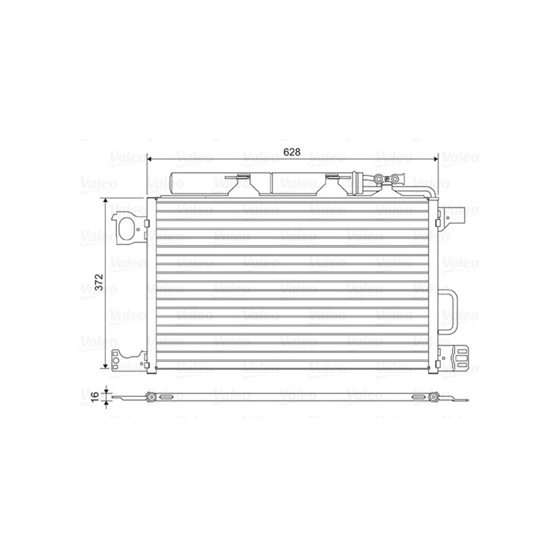 Condenseur de climatisation VALEO