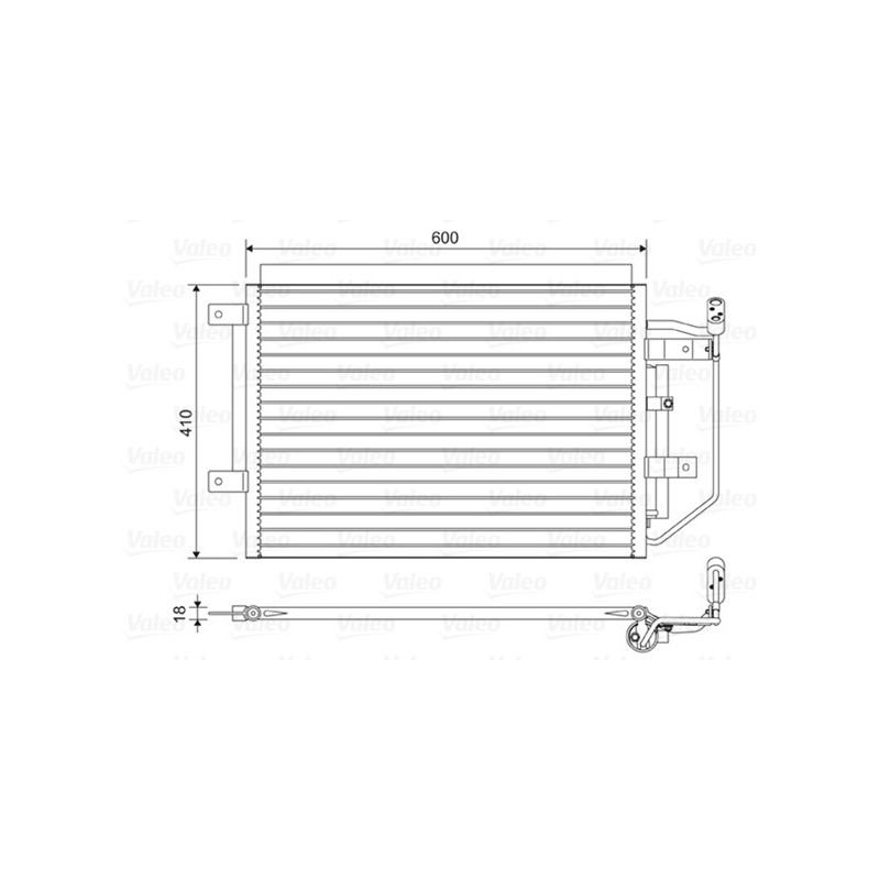 Condenseur de climatisation VALEO