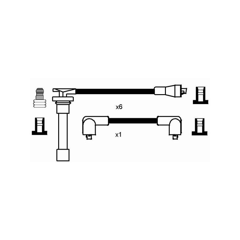 Fils de bougies / Faisceau d'allumage NGK