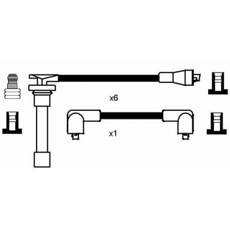 Fils de bougies / Faisceau d'allumage NGK