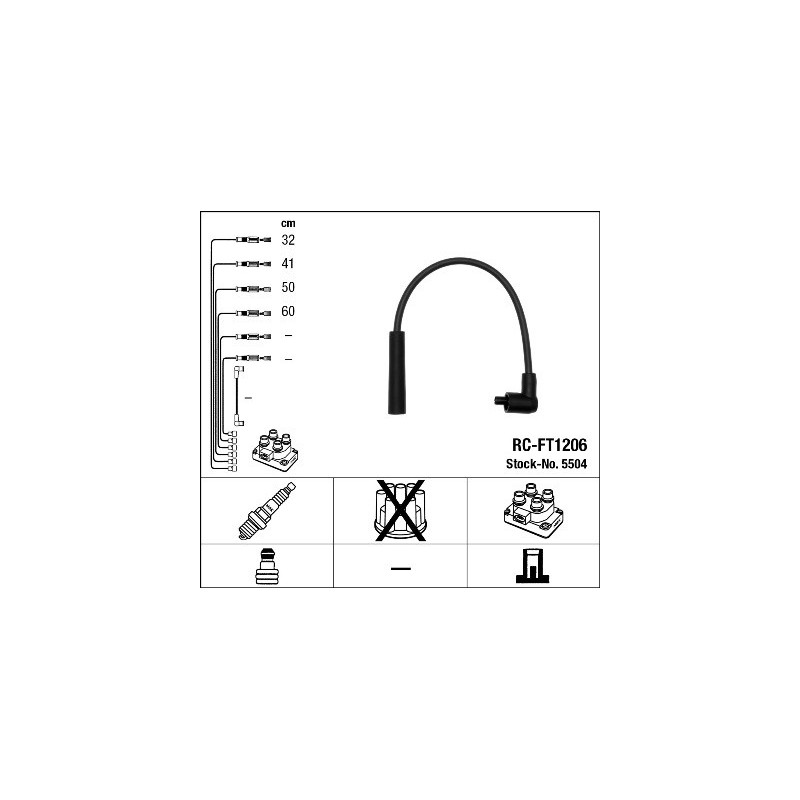Fils de bougies / Faisceau d'allumage NGK
