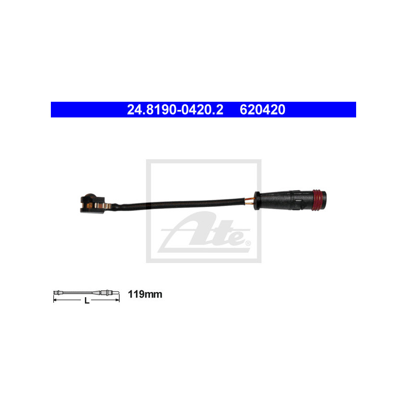 Témoin d'usure (plaquettes de frein) ATE