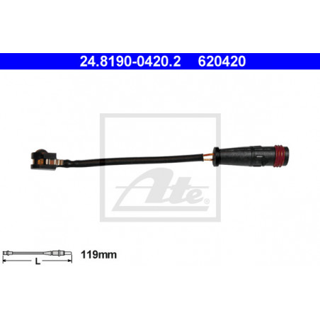 Témoin d'usure (plaquettes...