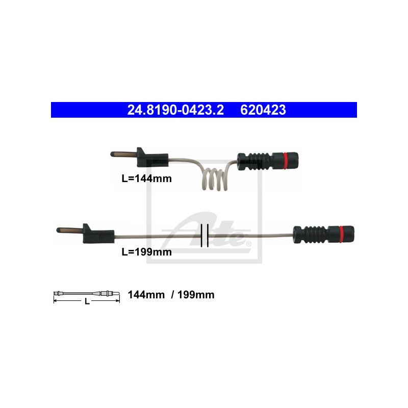 Témoin d'usure (plaquettes de frein) ATE