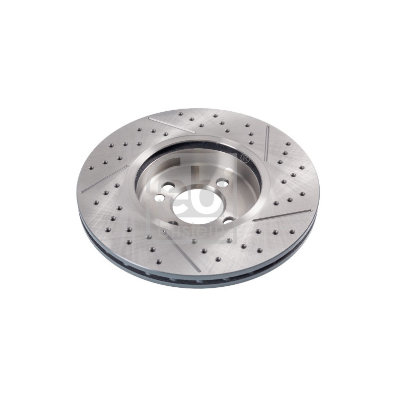 Jeu de 2 disques de frein FEBI BILSTEIN