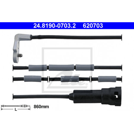 Témoin d'usure (plaquettes...