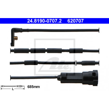 Témoin d'usure (plaquettes de frein) ATE