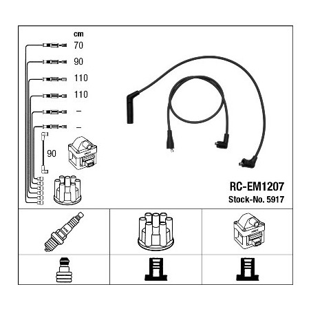 Fils de bougies / Faisceau...