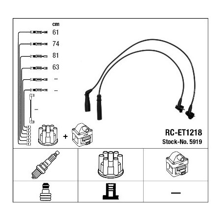 Fils de bougies / Faisceau...