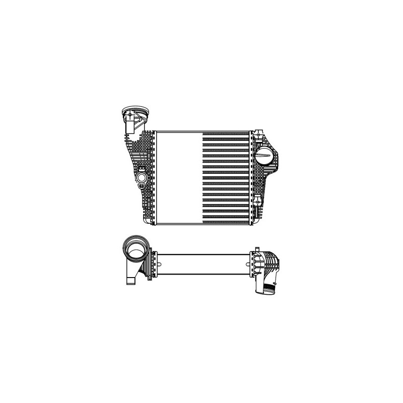 Intercooler (échangeur d'air) NRF
