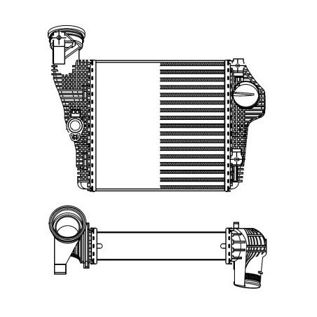 Intercooler (échangeur d'air) NRF