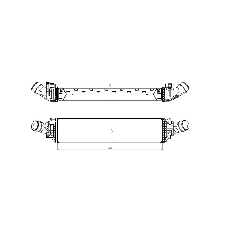 Intercooler (échangeur d'air) NRF