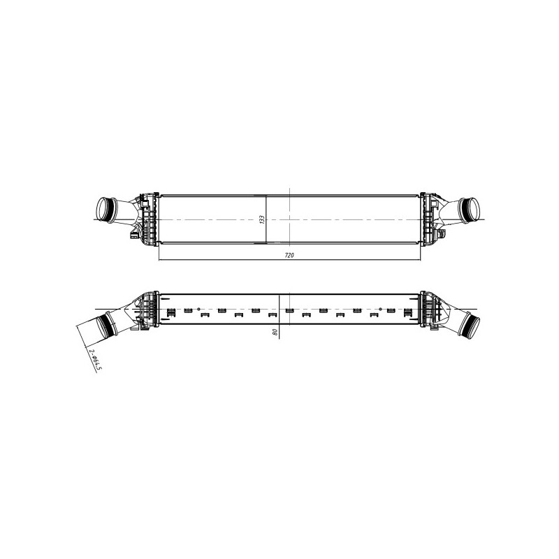 Intercooler (échangeur d'air) NRF