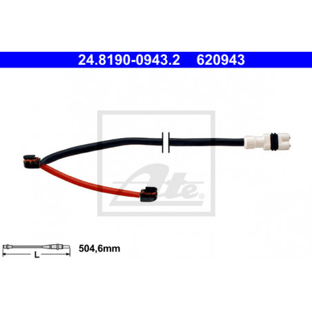 Témoin d'usure (plaquettes de frein) ATE
