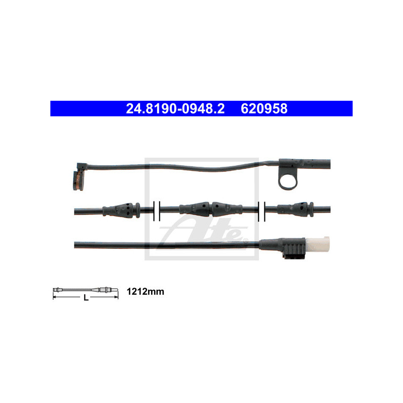 Témoin d'usure (plaquettes de frein) ATE