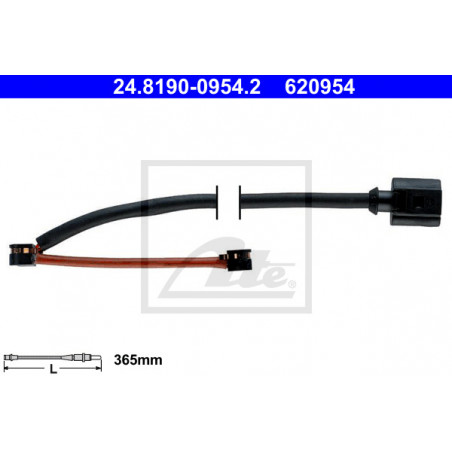 Témoin d'usure (plaquettes de frein) ATE