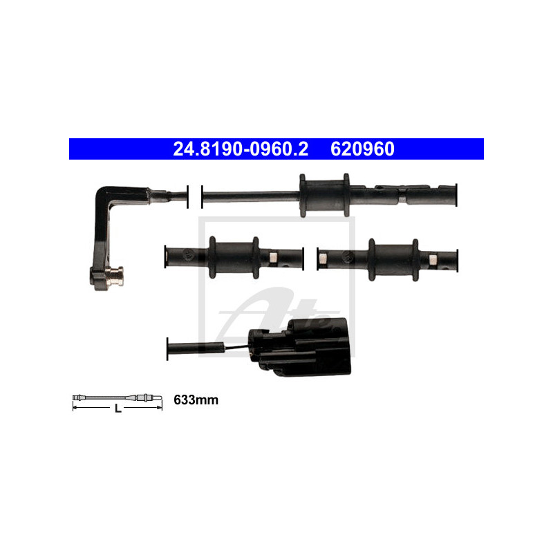 Témoin d'usure (plaquettes de frein) ATE