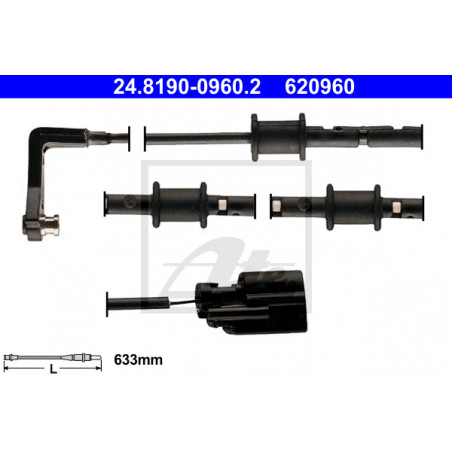 Témoin d'usure (plaquettes de frein) ATE