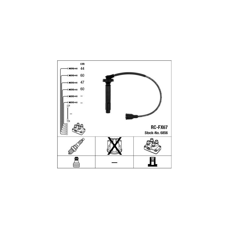 Fils de bougies / Faisceau d'allumage NGK