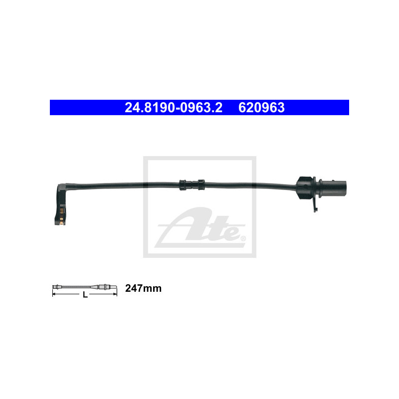 Témoin d'usure (plaquettes de frein) ATE