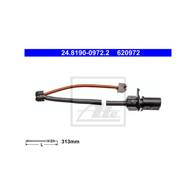 Témoin d'usure (plaquettes de frein) ATE