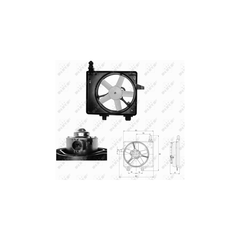 Ventilateur (refroidissement moteur) NRF