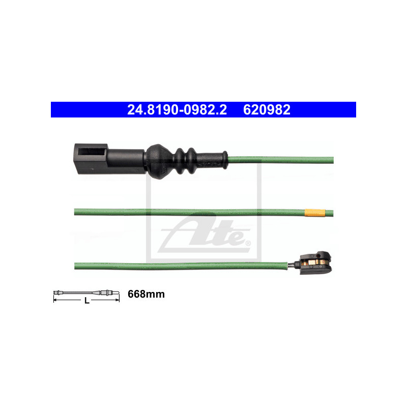 Témoin d'usure (plaquettes de frein) ATE