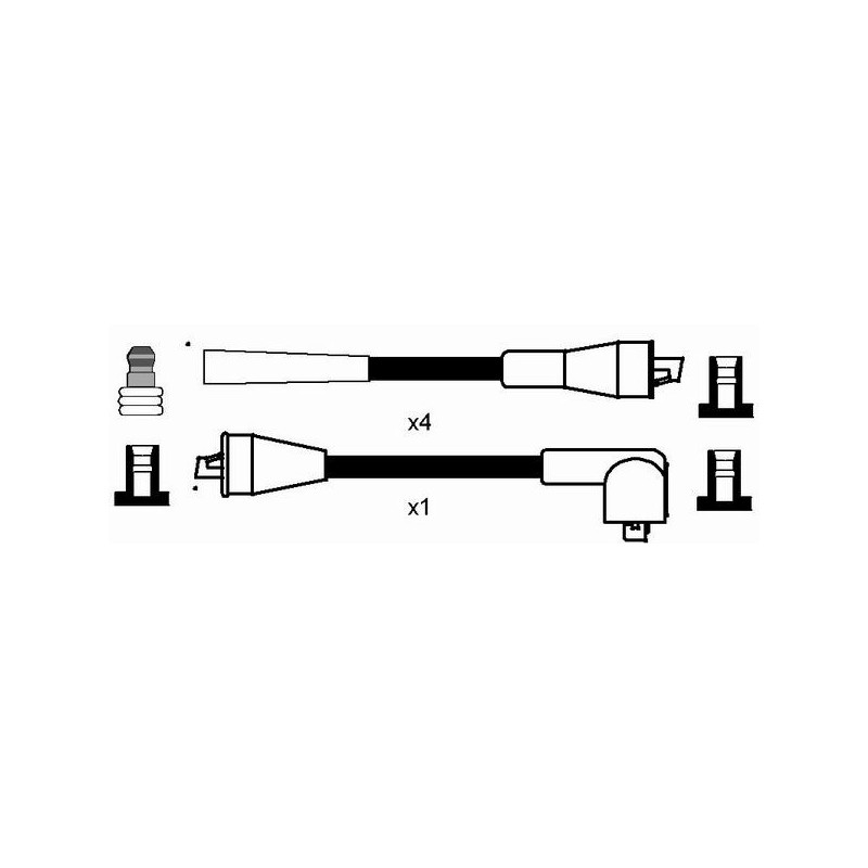 Fils de bougies / Faisceau d'allumage NGK