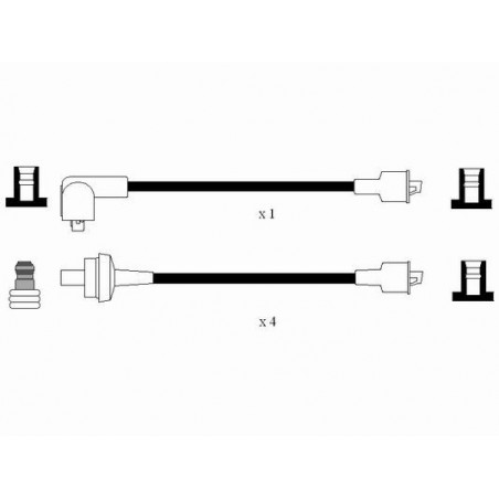 Fils de bougies / Faisceau...