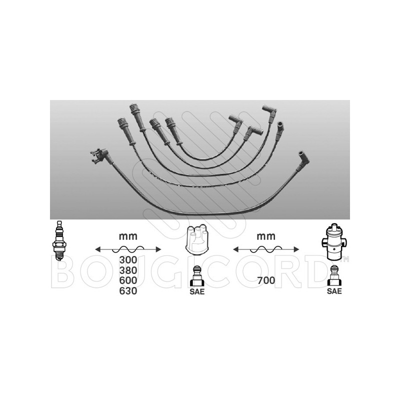 Fils de bougies / Faisceau d'allumage EFI Automotive