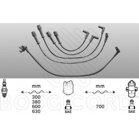 Fils de bougies / Faisceau...