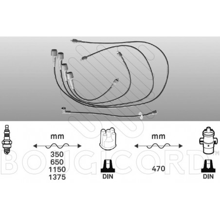 Fils de bougies / Faisceau d'allumage EFI Automotive