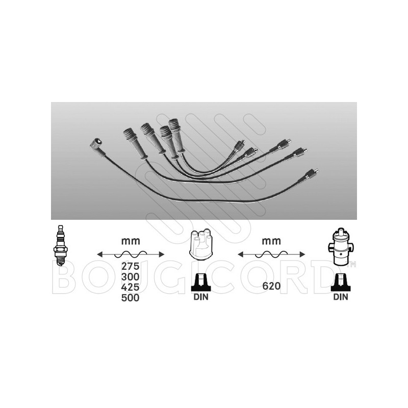 Fils de bougies / Faisceau d'allumage EFI Automotive