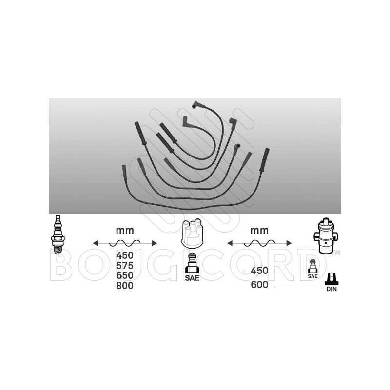 Fils de bougies / Faisceau d'allumage EFI Automotive