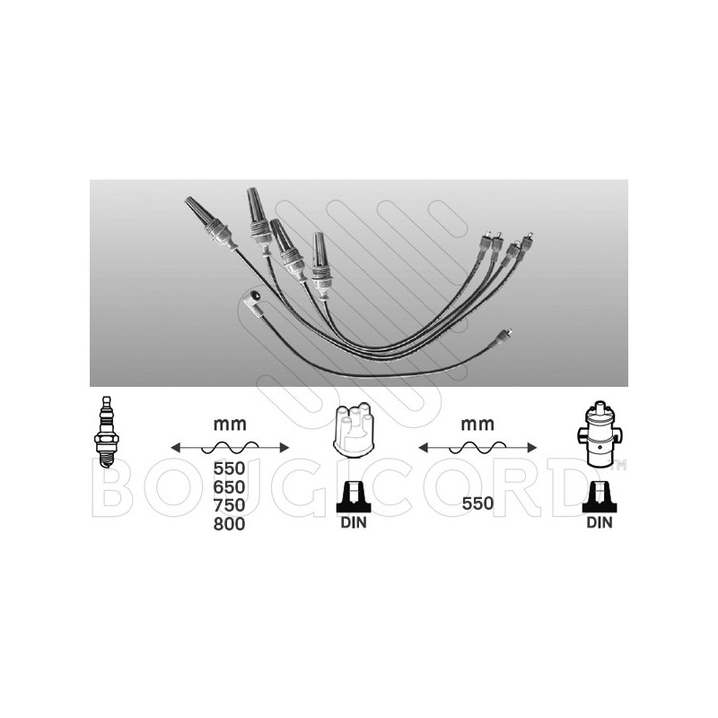Fils de bougies / Faisceau d'allumage EFI Automotive