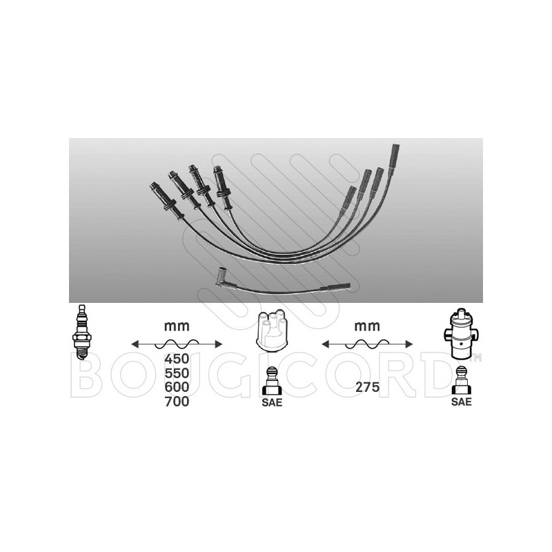 Fils de bougies / Faisceau d'allumage EFI Automotive