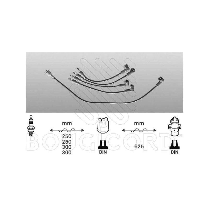 Fils de bougies / Faisceau d'allumage EFI Automotive